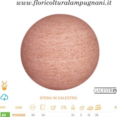 SFERA IN GALESTRO cm. 30